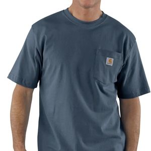 NWT Men's Carhartt LOOSE FIT HEAVYWEIGHT SHORT-SLEEVE POCKET T-SHIRT 2XL